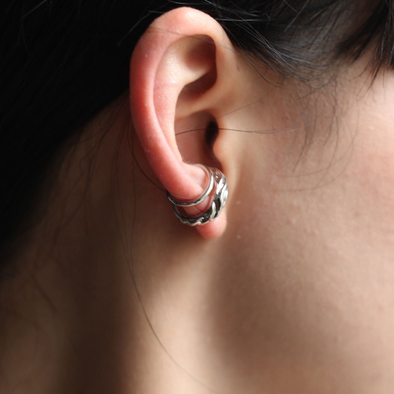 【残りわずか】Rai Ear Cuff 右耳用(SILVER)