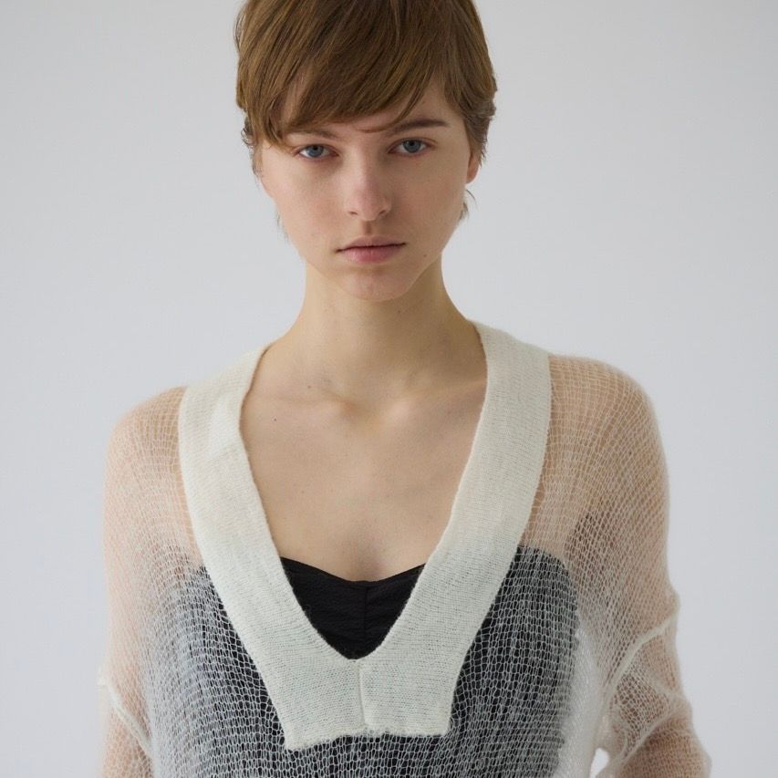 【残り一点】Super Low Gauge Mohair Mix Knit