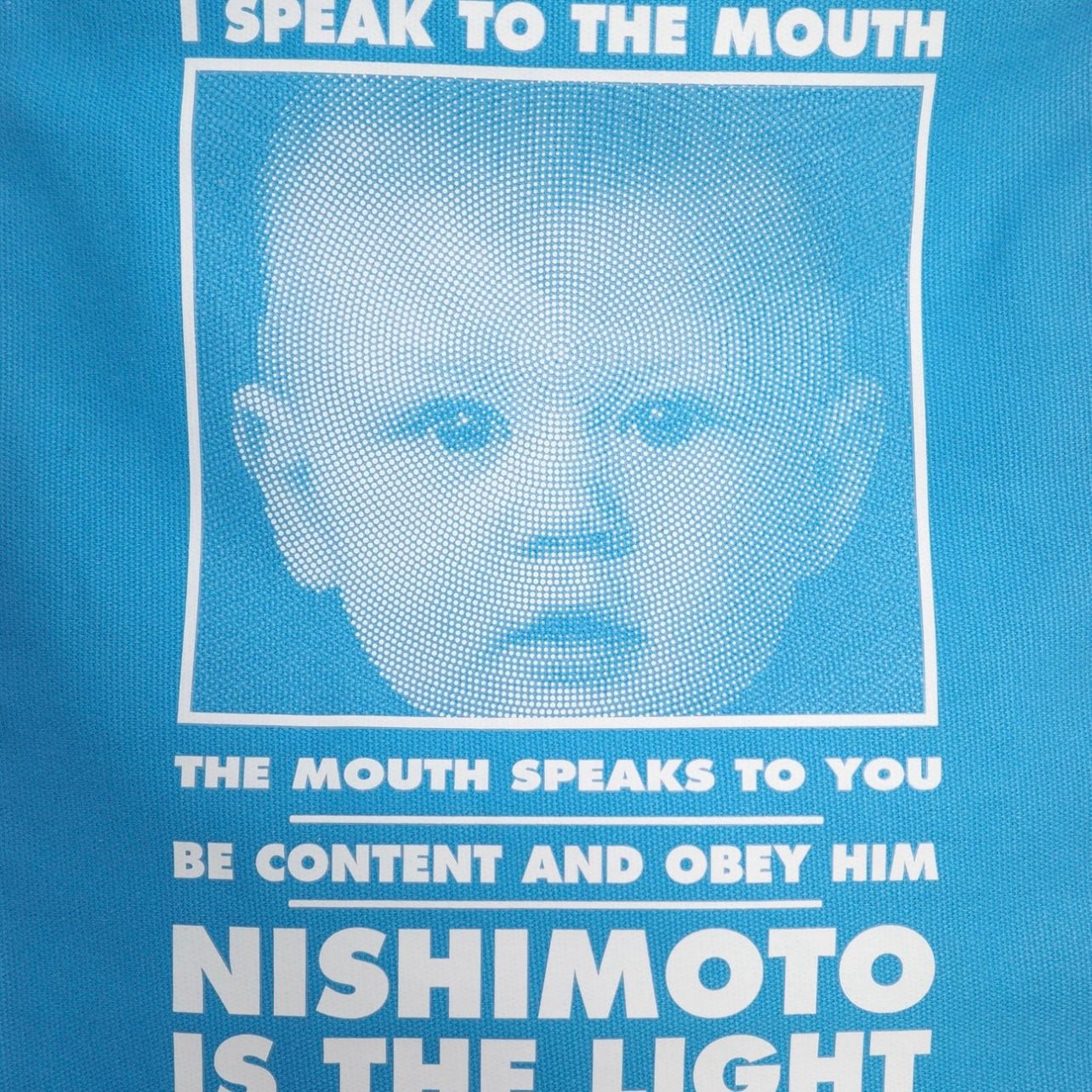 【残り一点】Big Drawstring Bag(BLUE)