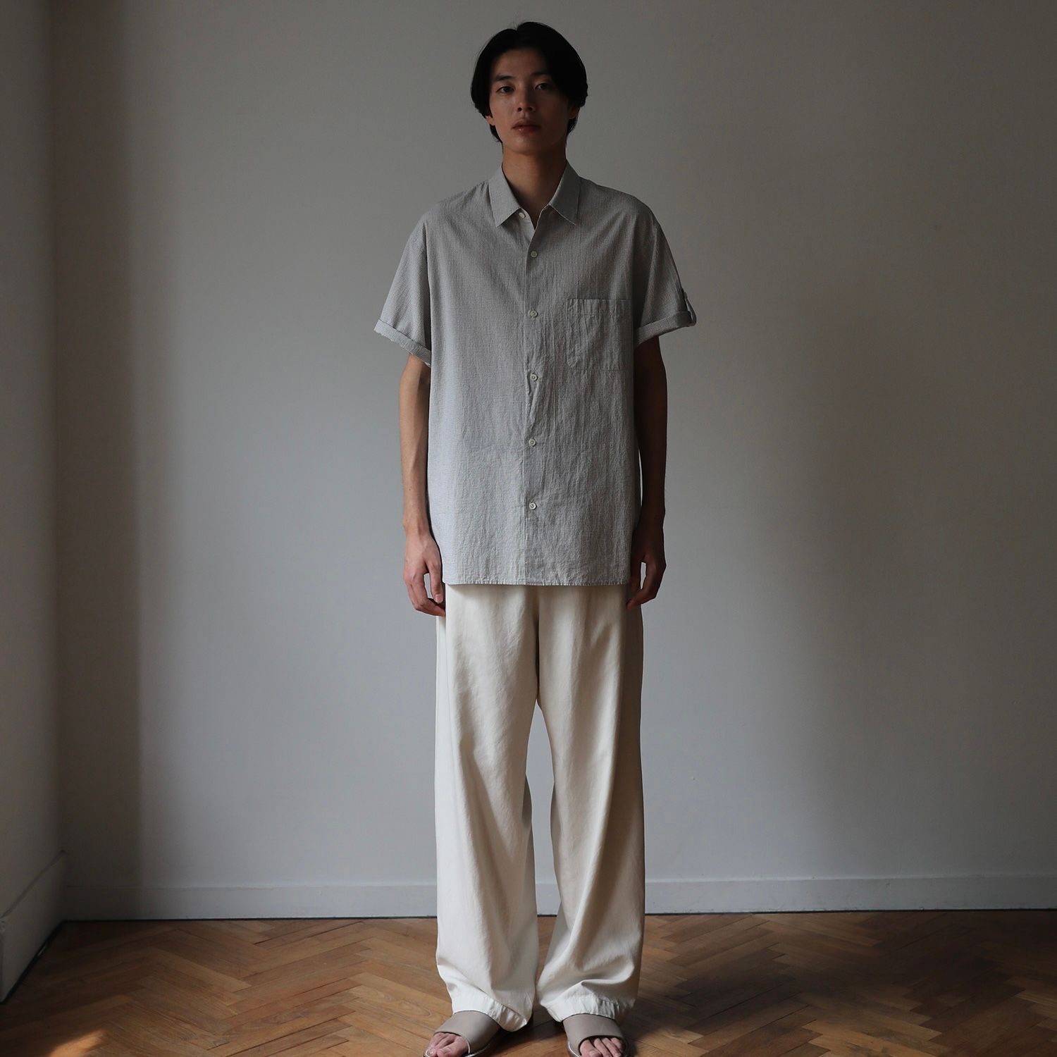 【残り一点】River Roll-Up Shirt