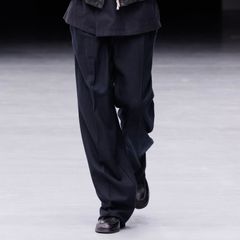【残り一点】4Pleated Wide Tapered Trousers