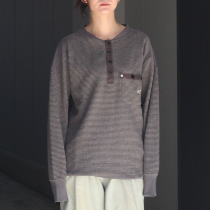【残り一点】Pacis Thermal Henley Neck