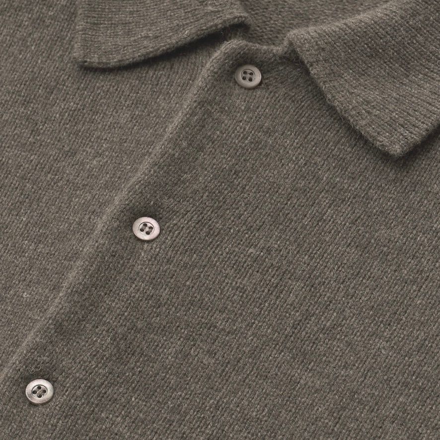 【残り一点】Scape Polo Wool Cardigan
