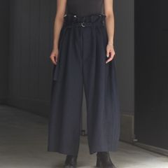 【残り一点】ウールベルテッドバギースラックス