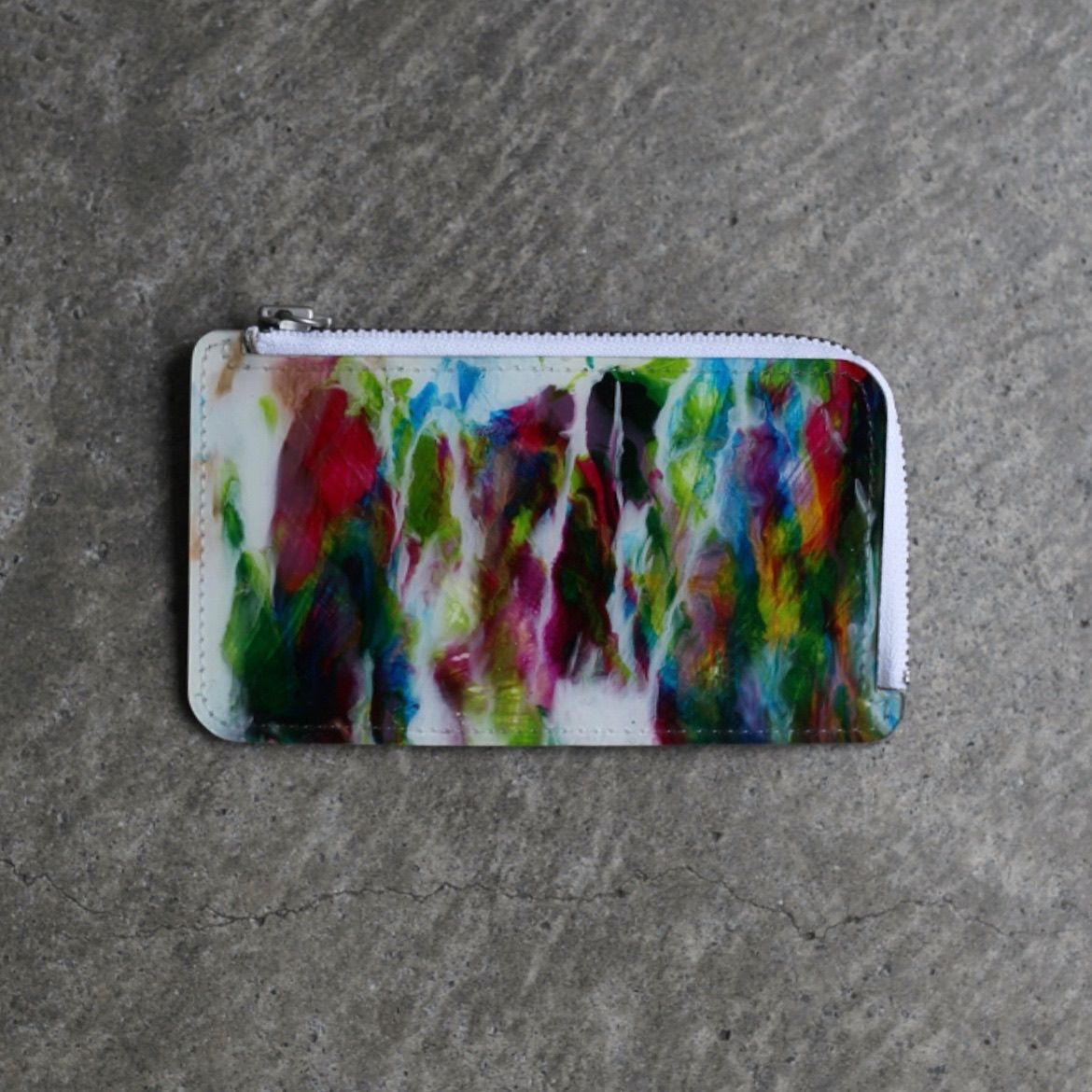 マクロマウロ　財布　一点もの macromauro - 【残り一点】Paint L-Purse | ACRMTSM ONLINE STORE