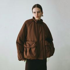 【残り一点】Frill Neck Padded Blouson
