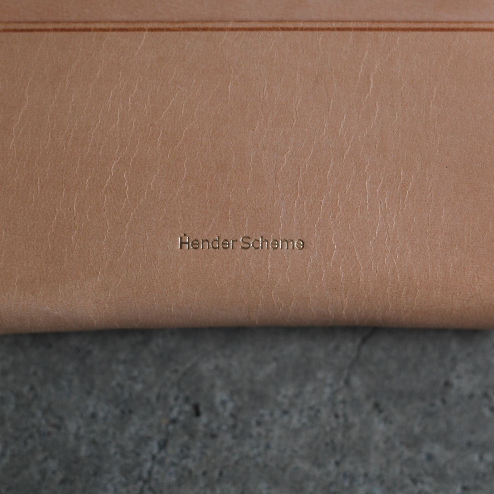 Hender Scheme[エンダースキーマ]ミニウォレット　カミヌシ Hender Scheme - 【残りわずか】Mini Purse(NATURAL) | ACRMTSM