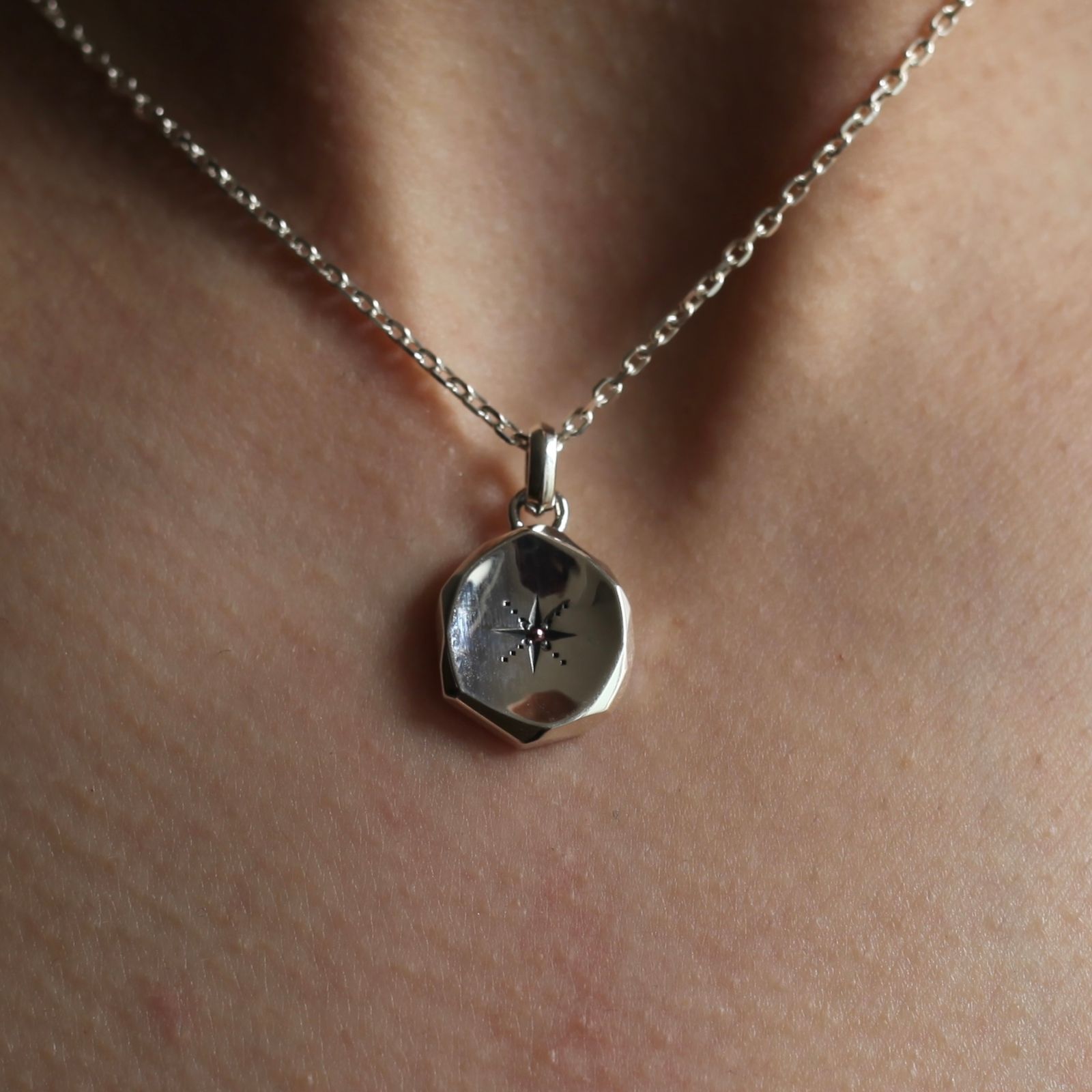 【お取り寄せ注文可能】Amulet Pendant_L(PINK TOURMALINE)