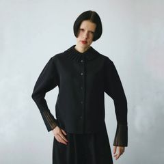 【残り一点】CLO Pleats Collar Blouse