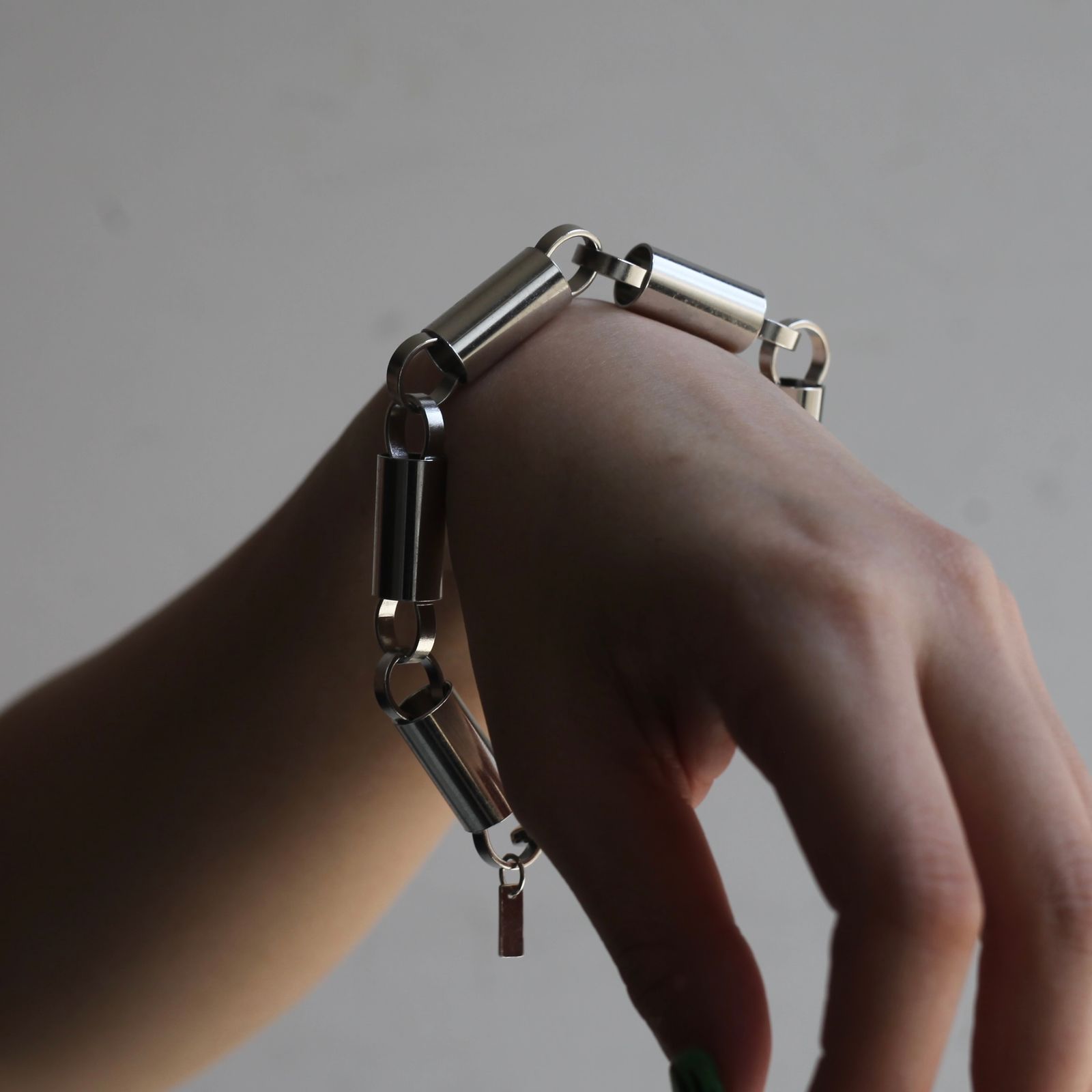 【残り一点】Pipe Chain Bracelet(SILVER)