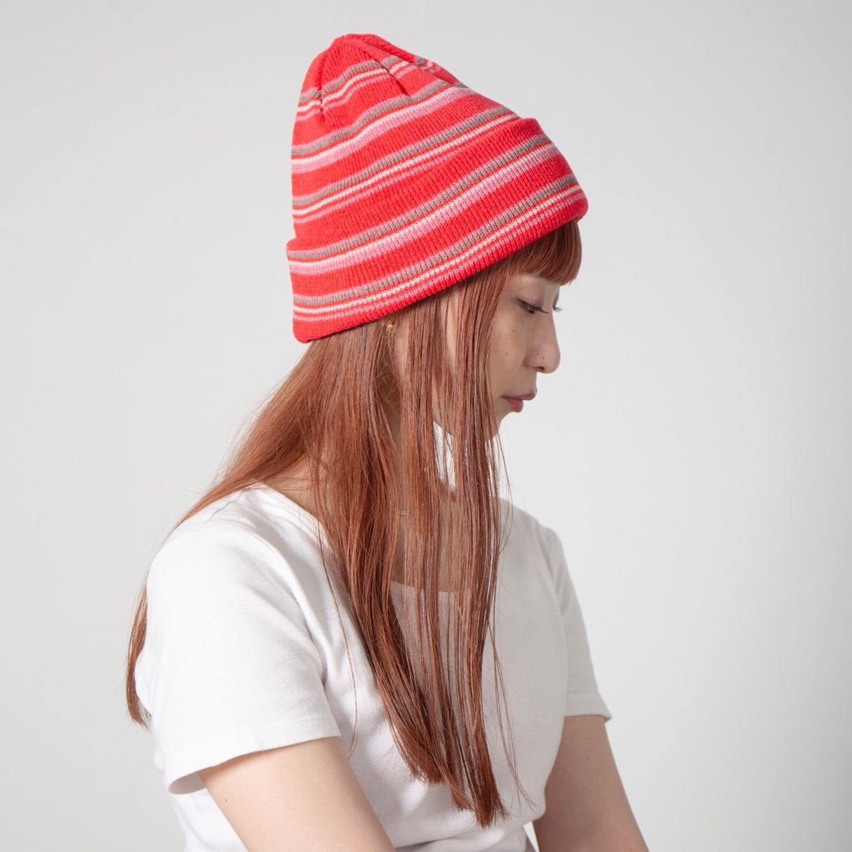 【残り一点】Multi Border RV Knit Cap