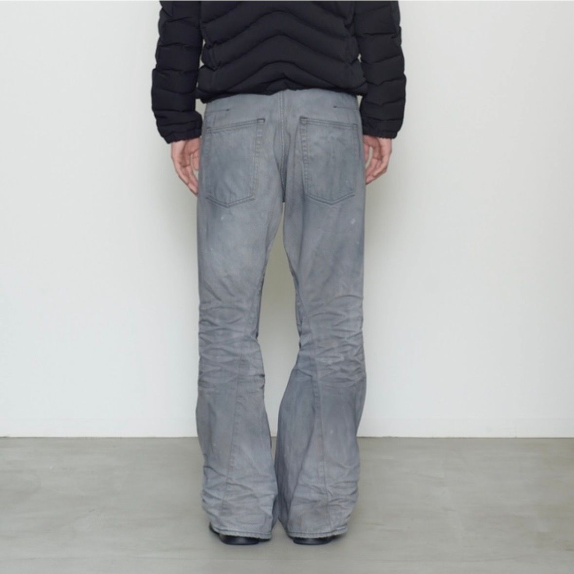 【残りわずか】3D Twisted Wide Leg Jeans