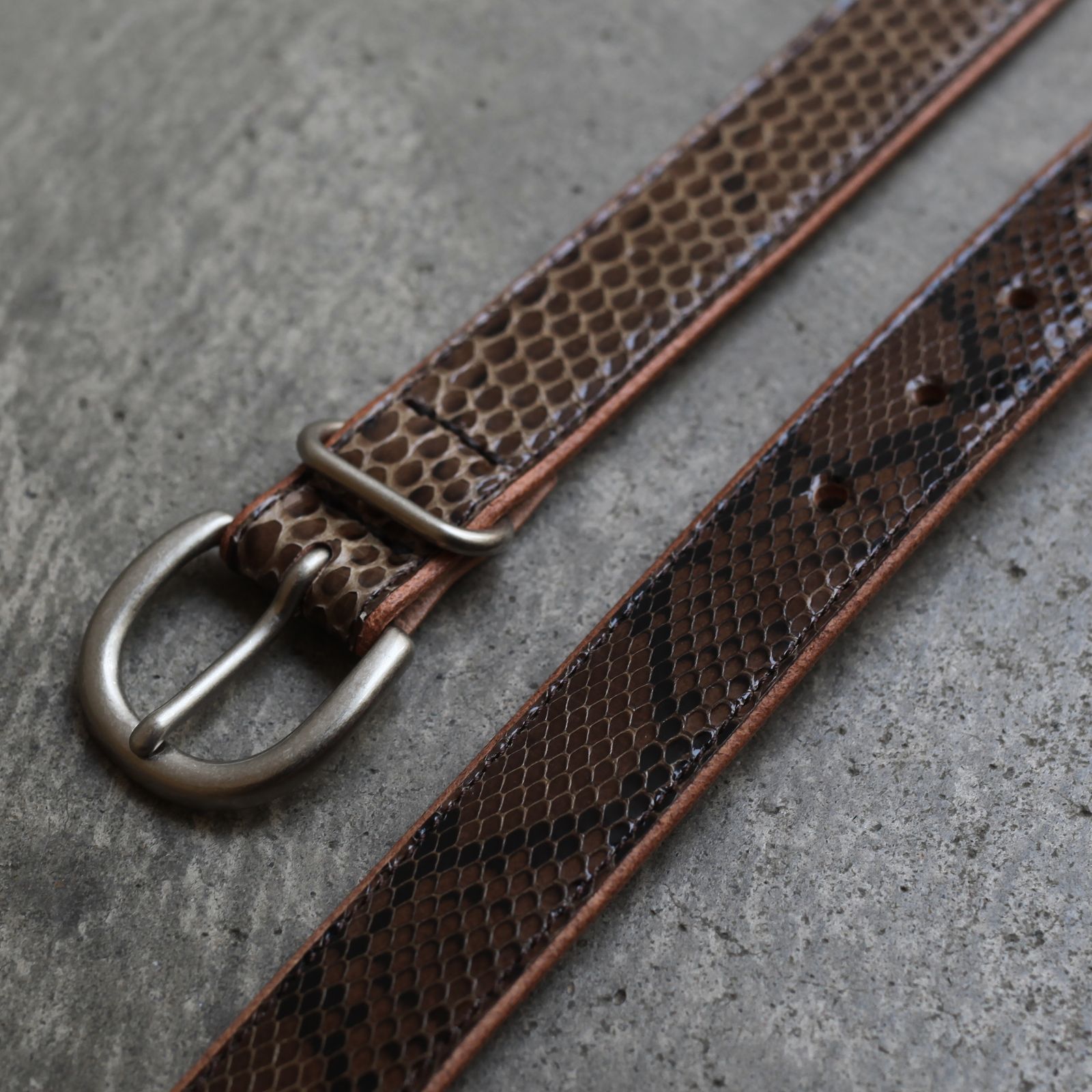 Hender Scheme - 【残り一点】Python Tanning Belt | ACRMTSM 