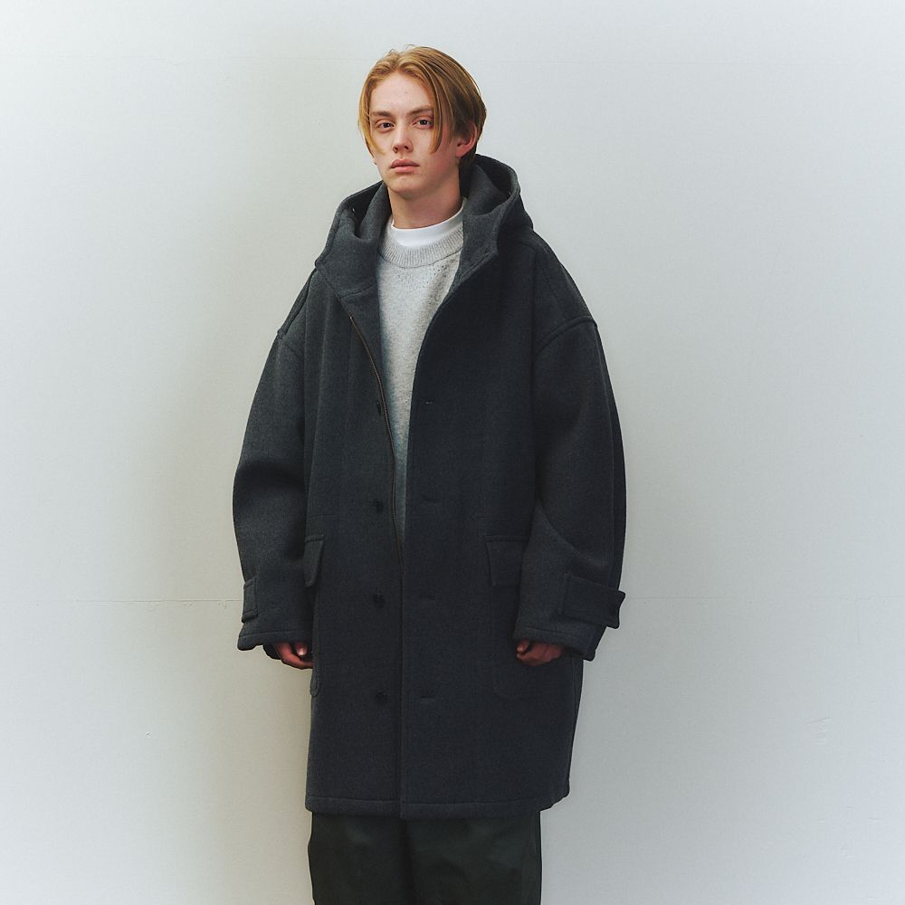 is-ness - 【残り一点】Hooded Duffle Coat | ACRMTSM ONLINE STORE