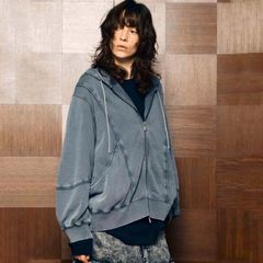 【残り一点】Piping Pigment Dye Zip Parka