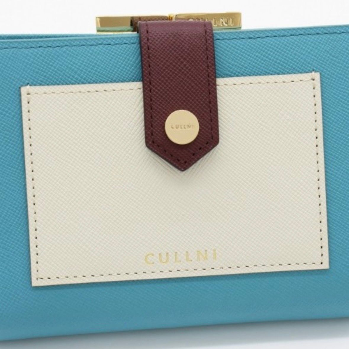 【残り一点】Leather Combination Pocket Clasp Wallet