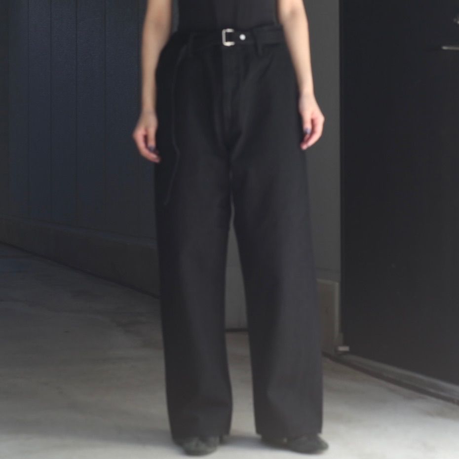 【残り一点】Belted Trousers(ONE WASH)