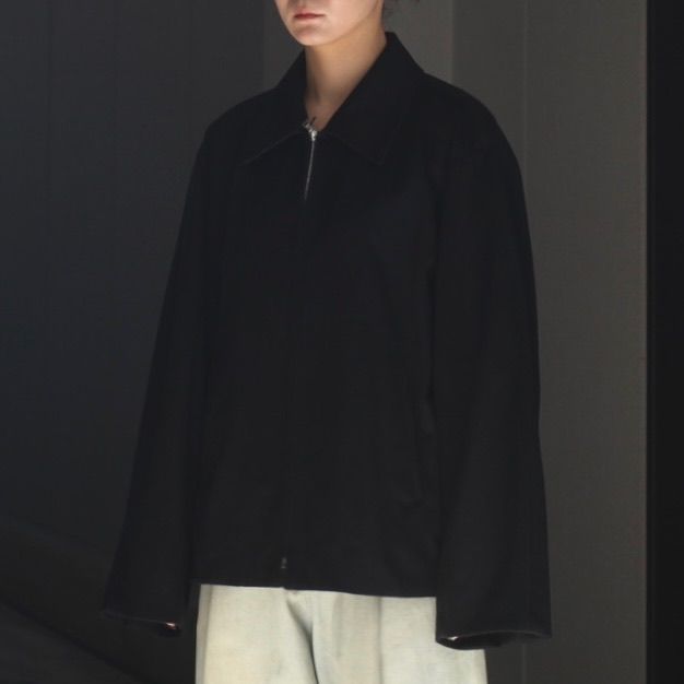 【残りわずか】W/CA Beaver Zip Short Jacket