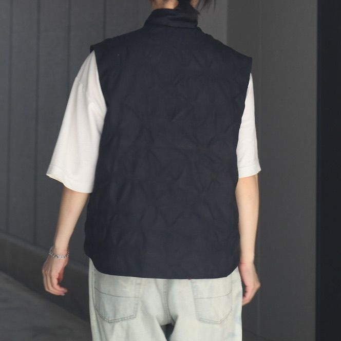 【残りわずか】Leaf Vein Vest(SUEDE)