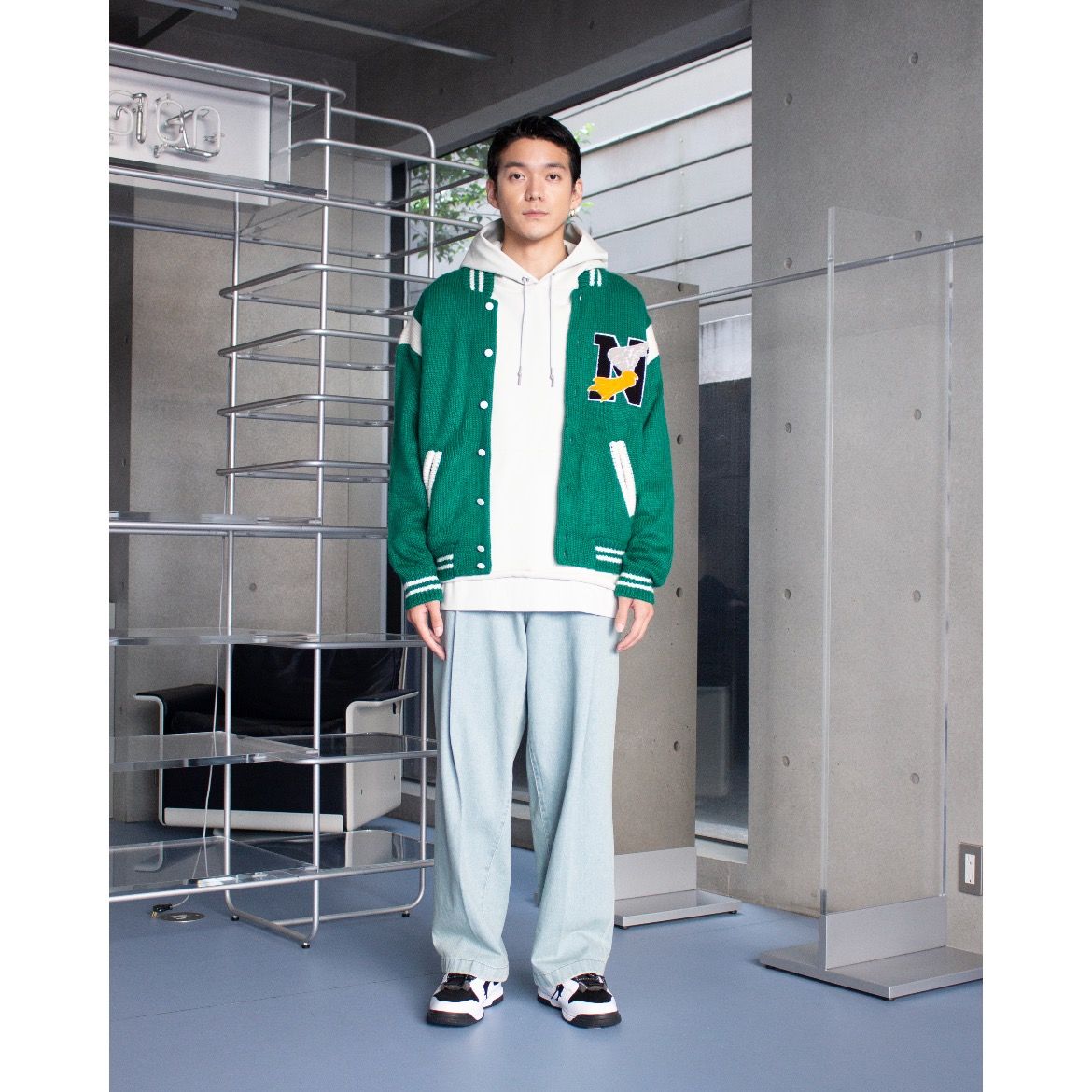 NEONSIGN - 【残り一点】Stadium Knit(WAPPEN) | ACRMTSM ONLINE STORE