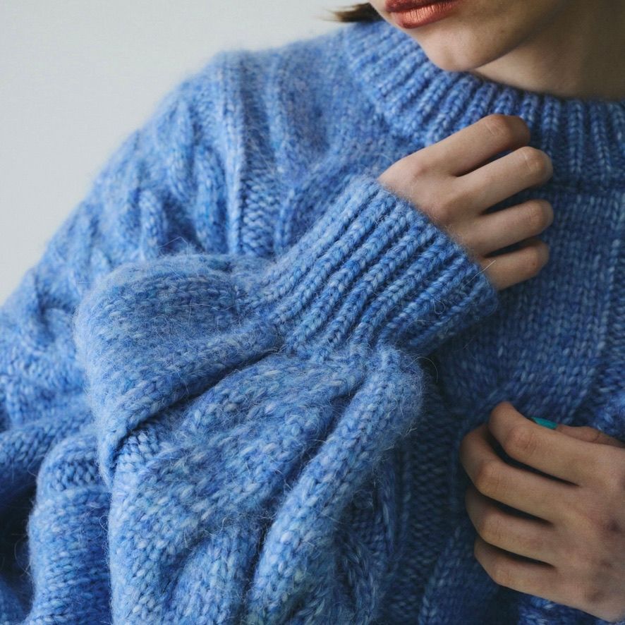 【残り一点】Mix Knit Tops