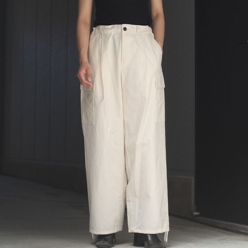 ATON - 【残り一点】Natural Dyed Weather Easy Cargo Pants | ACRMTSM