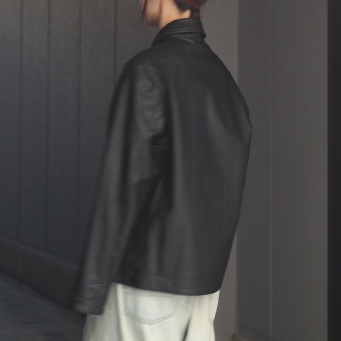 【残り一点】Black Work Zip Jacket