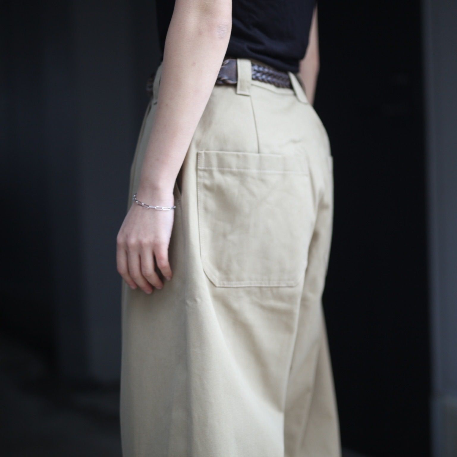 STUDIO NICHOLSON - 【残りわずか】Deep Pleat Volume Pant(SORTE