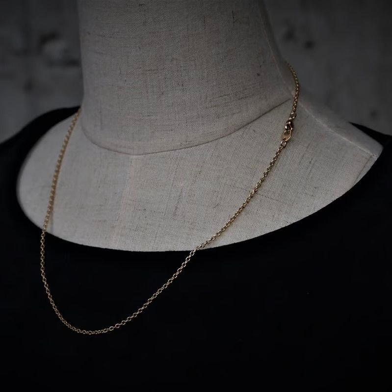 【残りわずか】Oval Chain Necklace(GOLD)