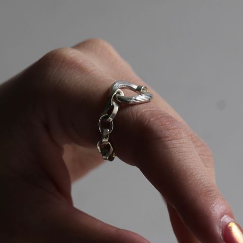 【残り一点】Oval Chain Ring