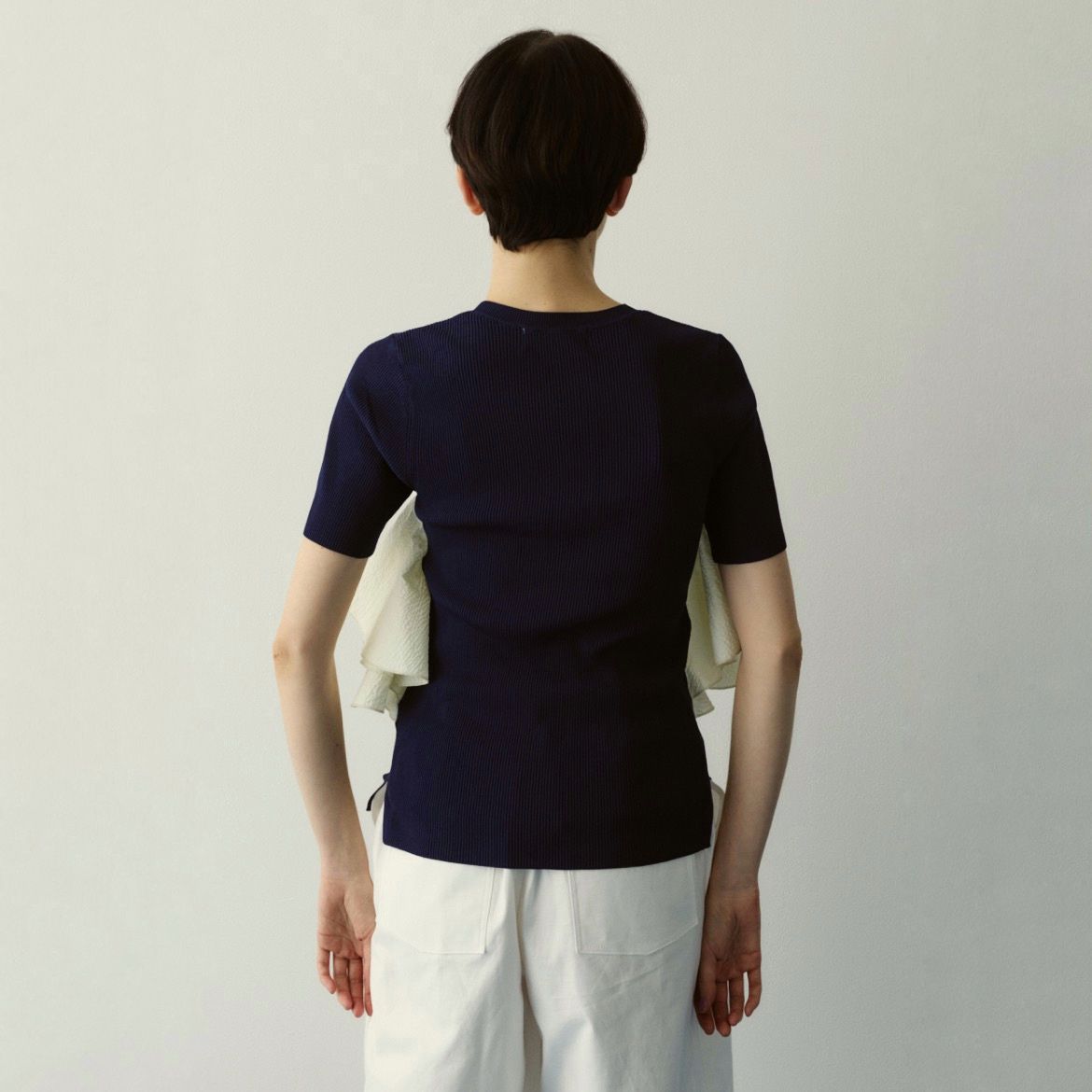 【残り一点】Wave Flare Knit Tops