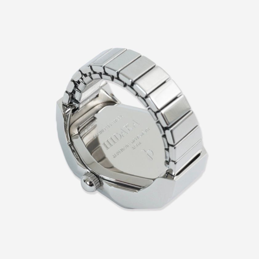 【残りわずか】Saint Ring Watch(SILVER×NAVY)
