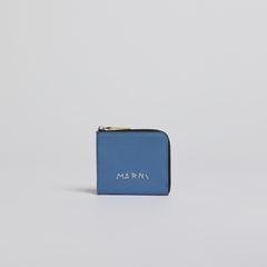 MARNI - 【残りわずか】Stitch Logo Zip Around Leather Card Wallet | ACRMTSM ONLINE  STORE