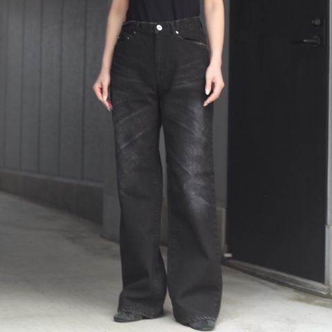 【残り一点】Flocked Denim Pants