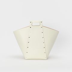 【残り一点】Assemble Pyramid Bag_L(WHITE)