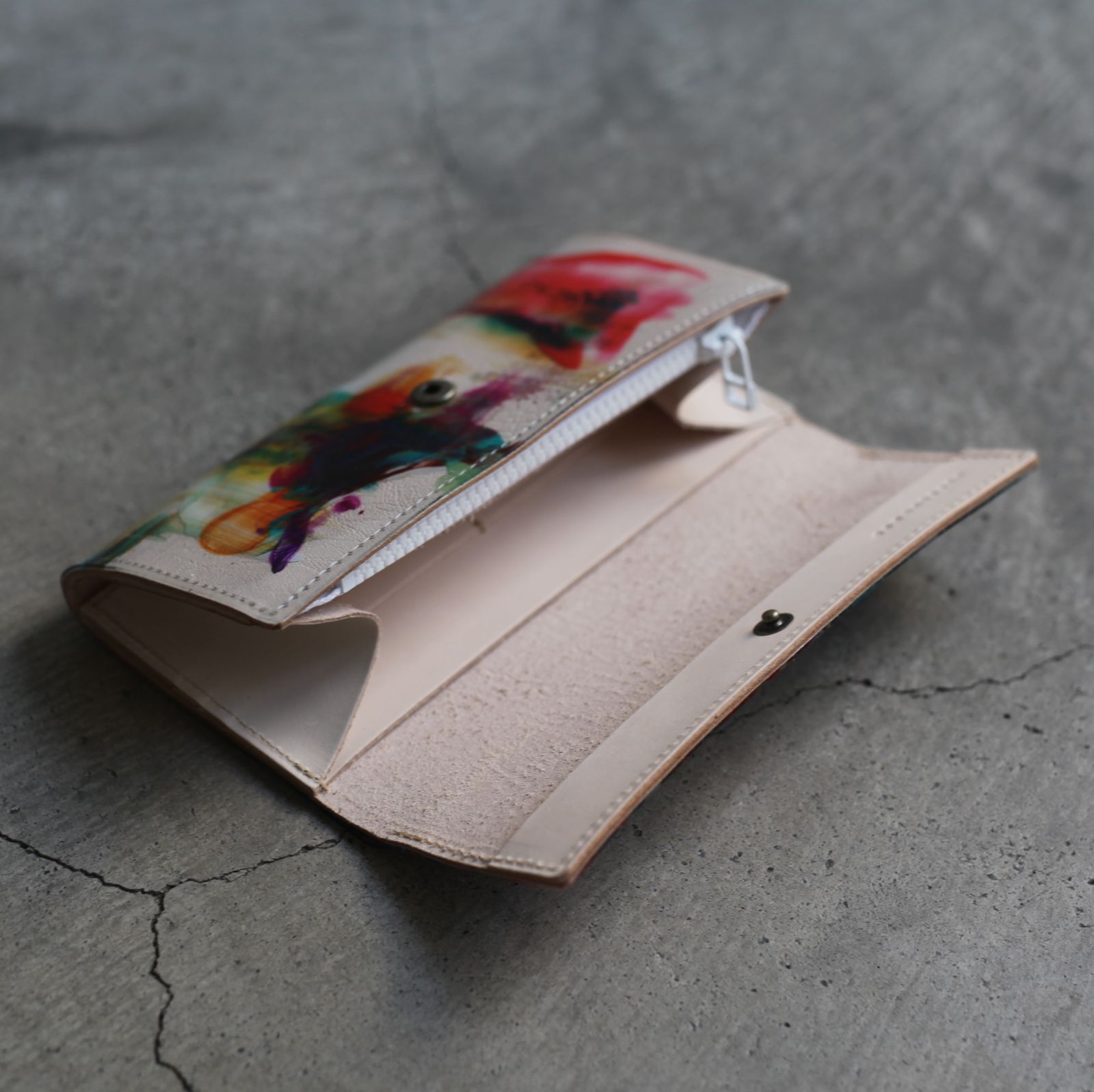 【残り一点】Paint Wallet(LONG)