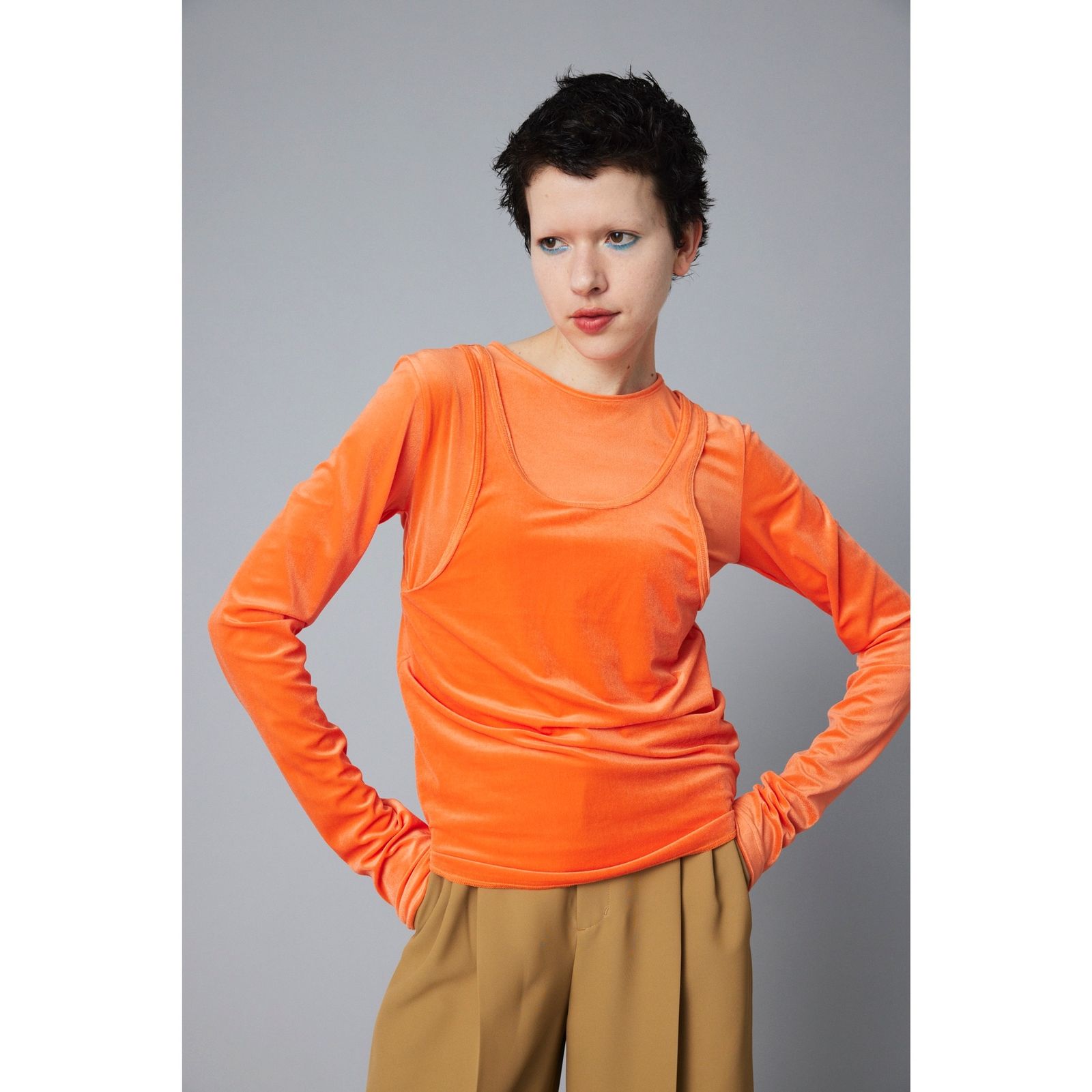【残り一点】Velour Tank Top