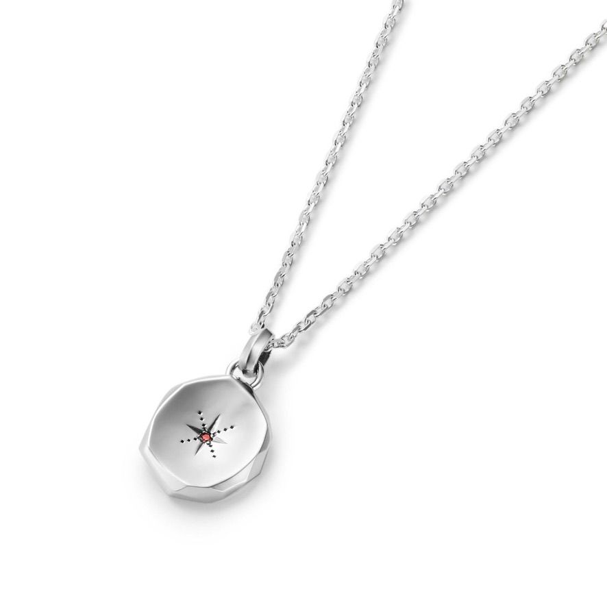 【お取り寄せ注文可能】Amulet Pendant_L(GARNET)