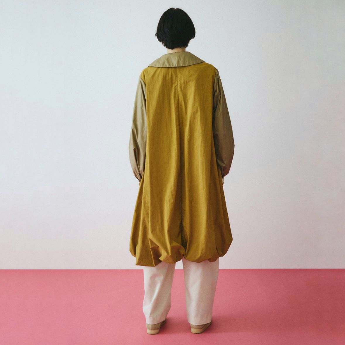 【残り一点】Round Collar Balloon Blouson