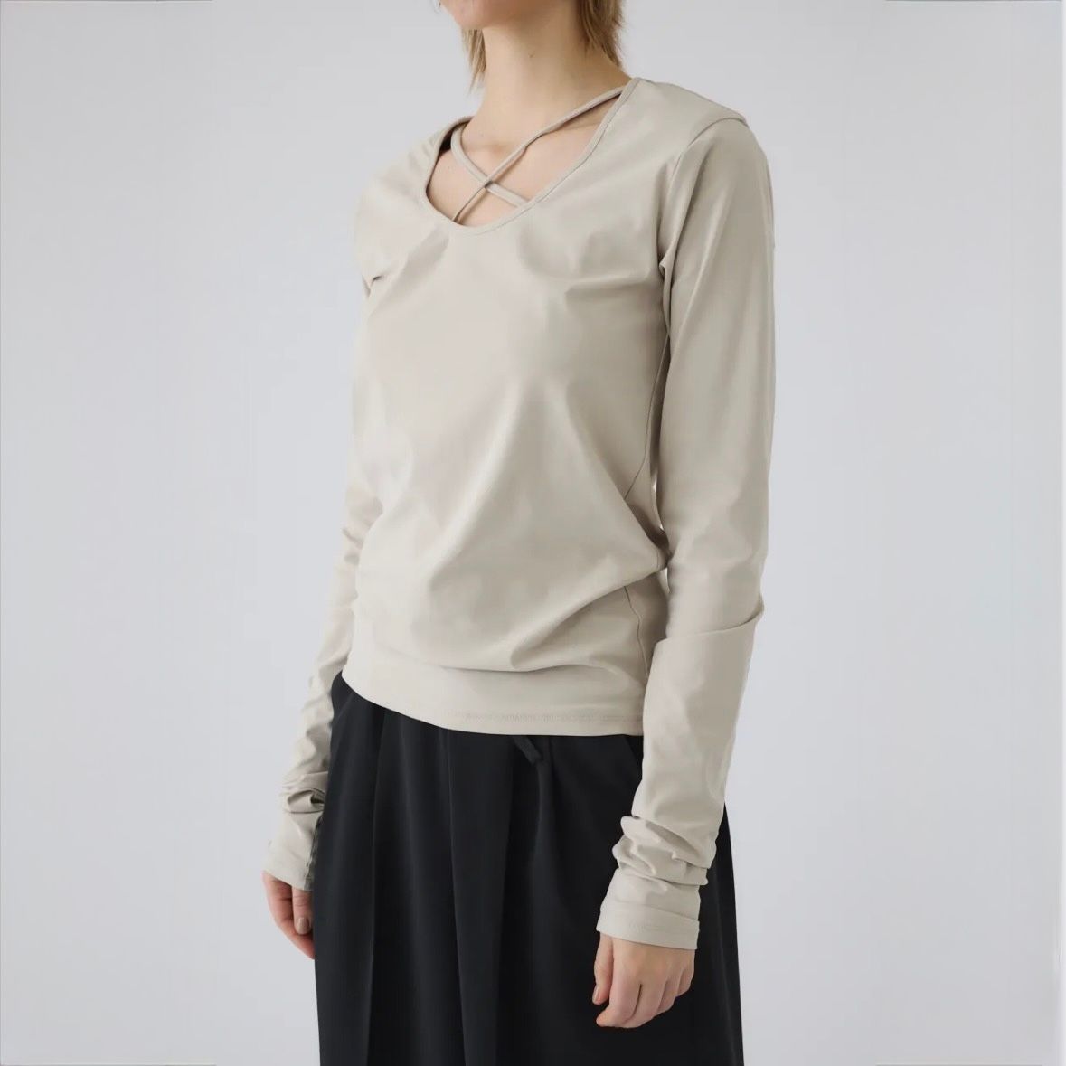 【残り一点】Cross Strap Skin Tops