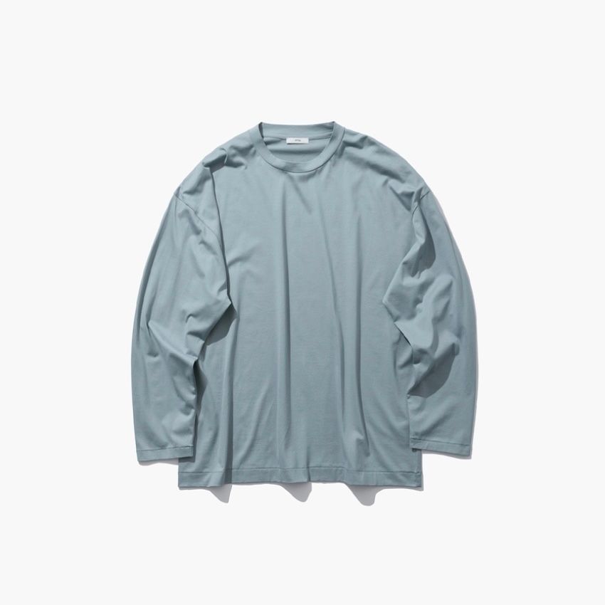 【残り一点】Suvin60/2 Oversized Long-Sleeve T-shirt