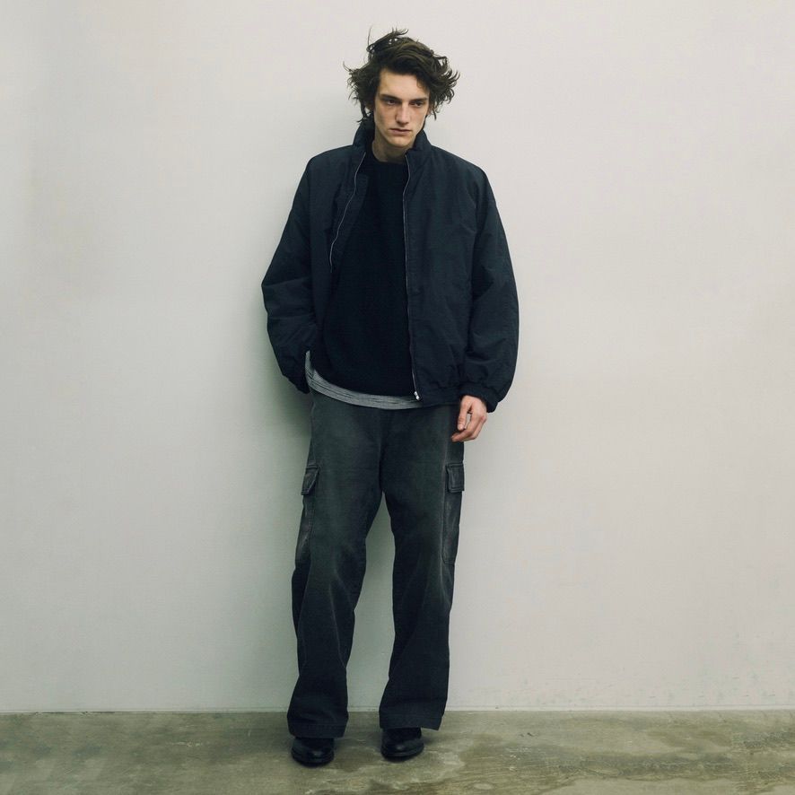 【残り一点】Fine Wool Oversized Short Sleeve Tee