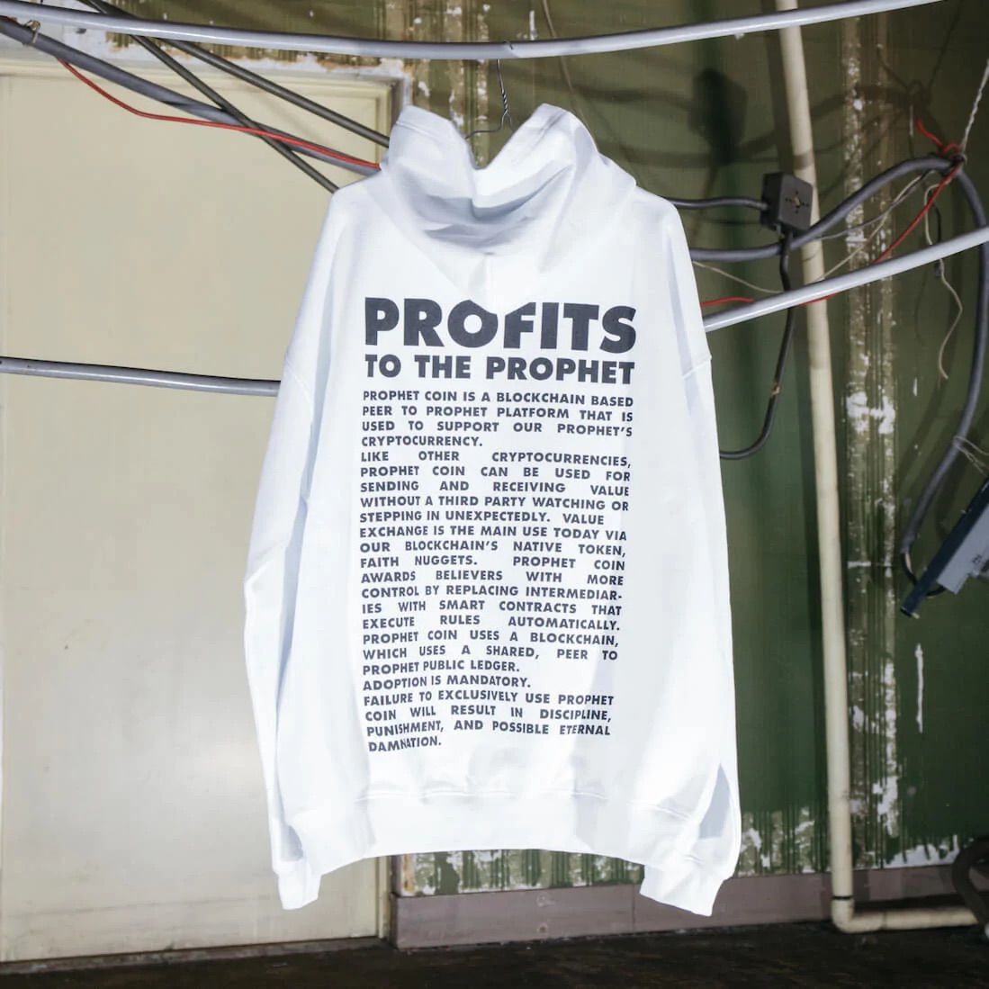【残りわずか】Prophet Coin Sweat Hoodie