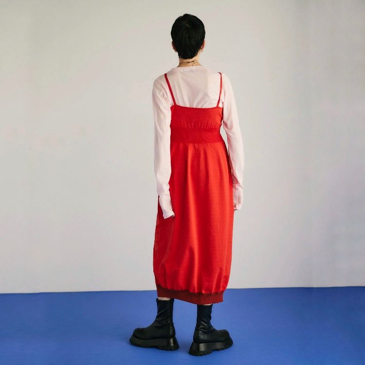 【残り一点】Waist Shape Knit Dress