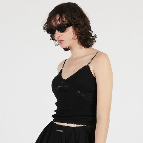 【残り一点】Eyelet Lace Cupin Cami
