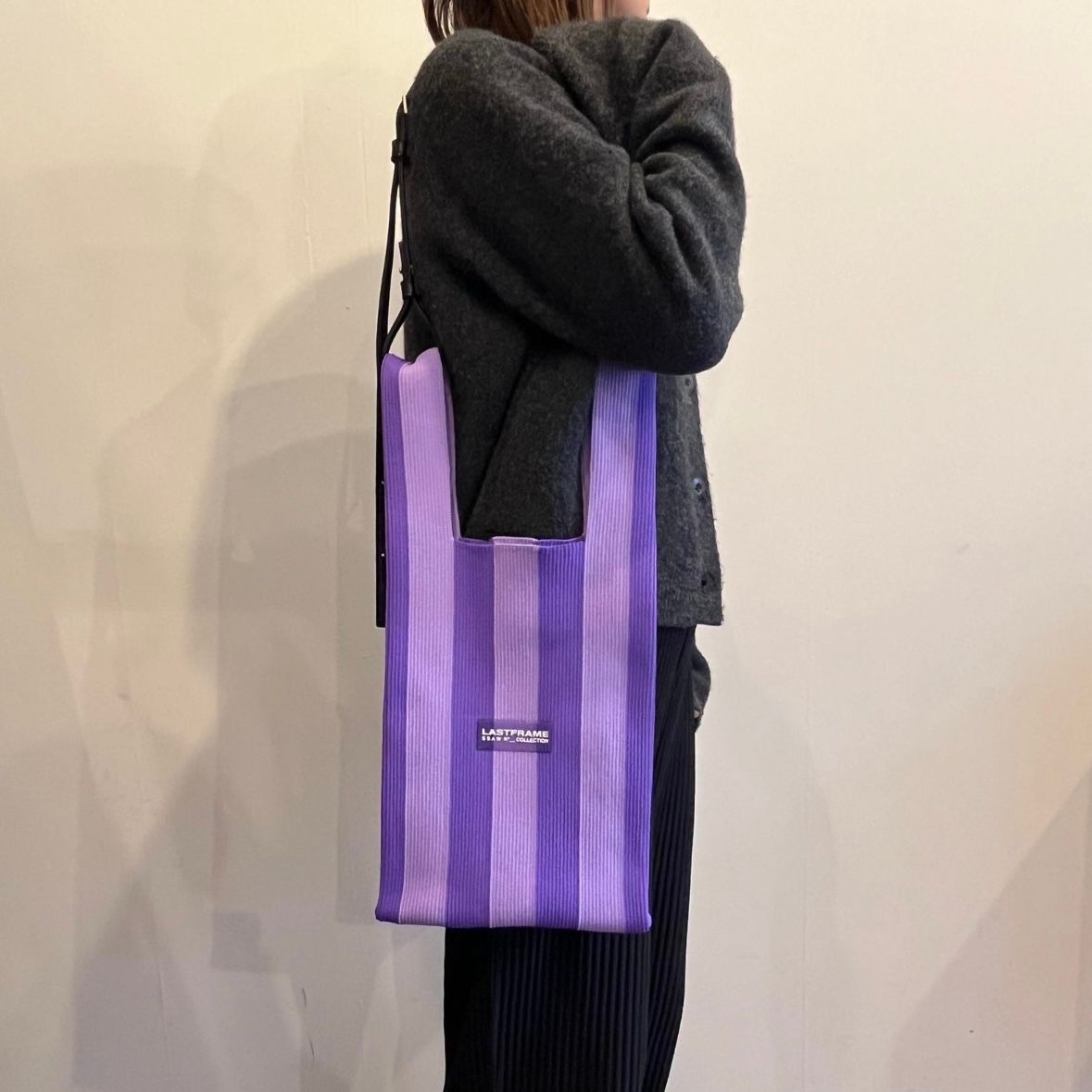 【残り一点】Stripe Market Bag_Medium
