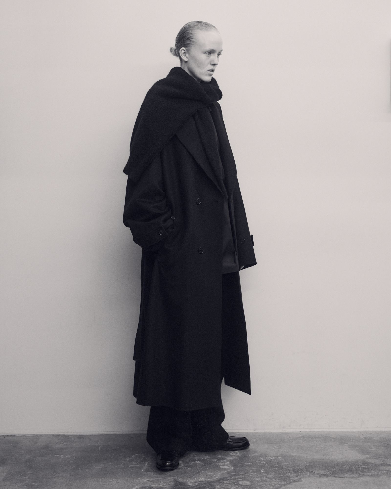 ssstein - 【残り一点】Wool Flannel Oversized Single Breasted