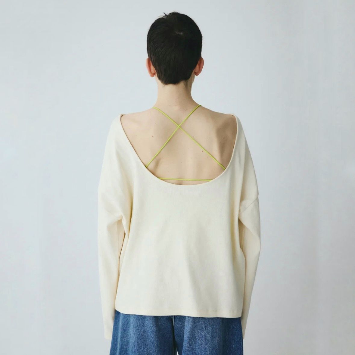 【残り一点】2way Over Size Cut Tops