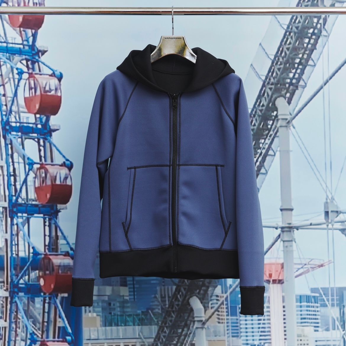 【残り一点】Rever Chloroprene Zip Hoodie
