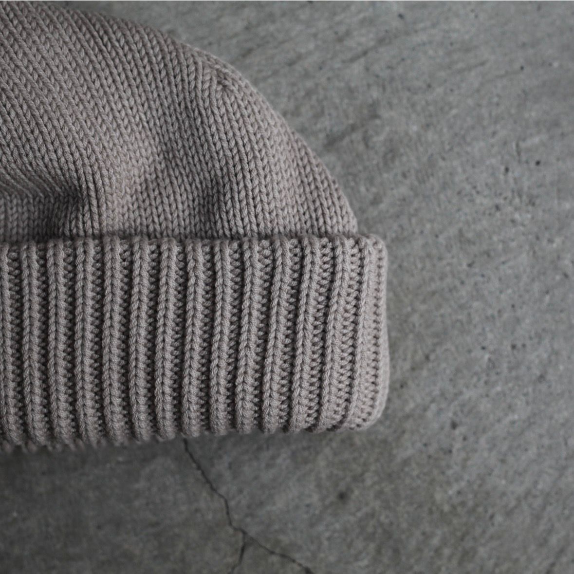 【残りわずか】Knit Cap(L.GRAY)